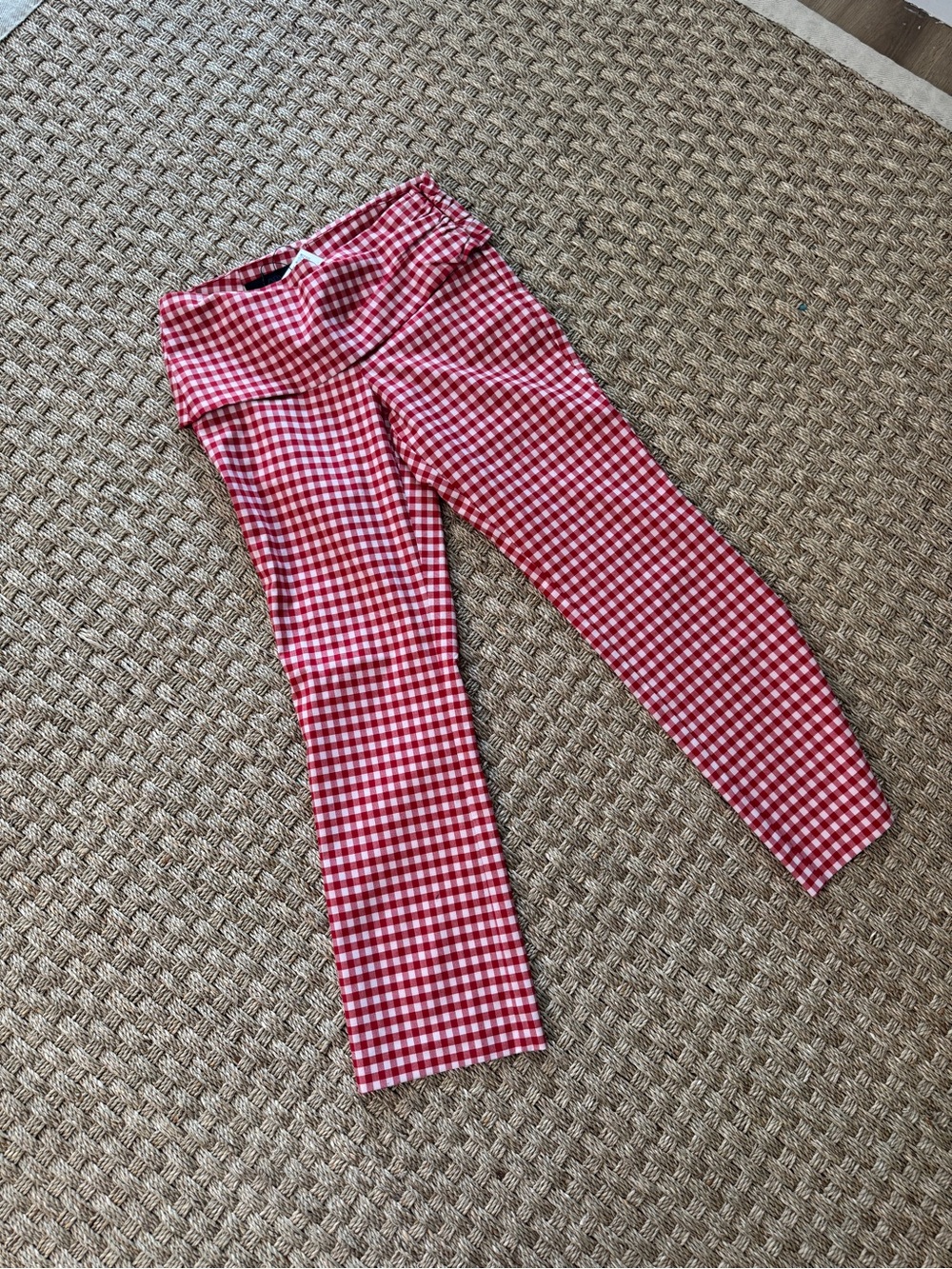 BNWT Zara Gingham Pants